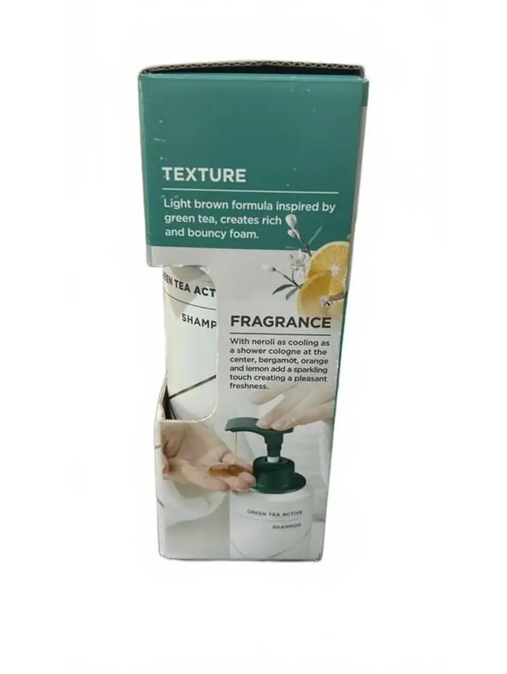 Amos Professional Active Green Tea Shampoo, 2-pack 16.9oz